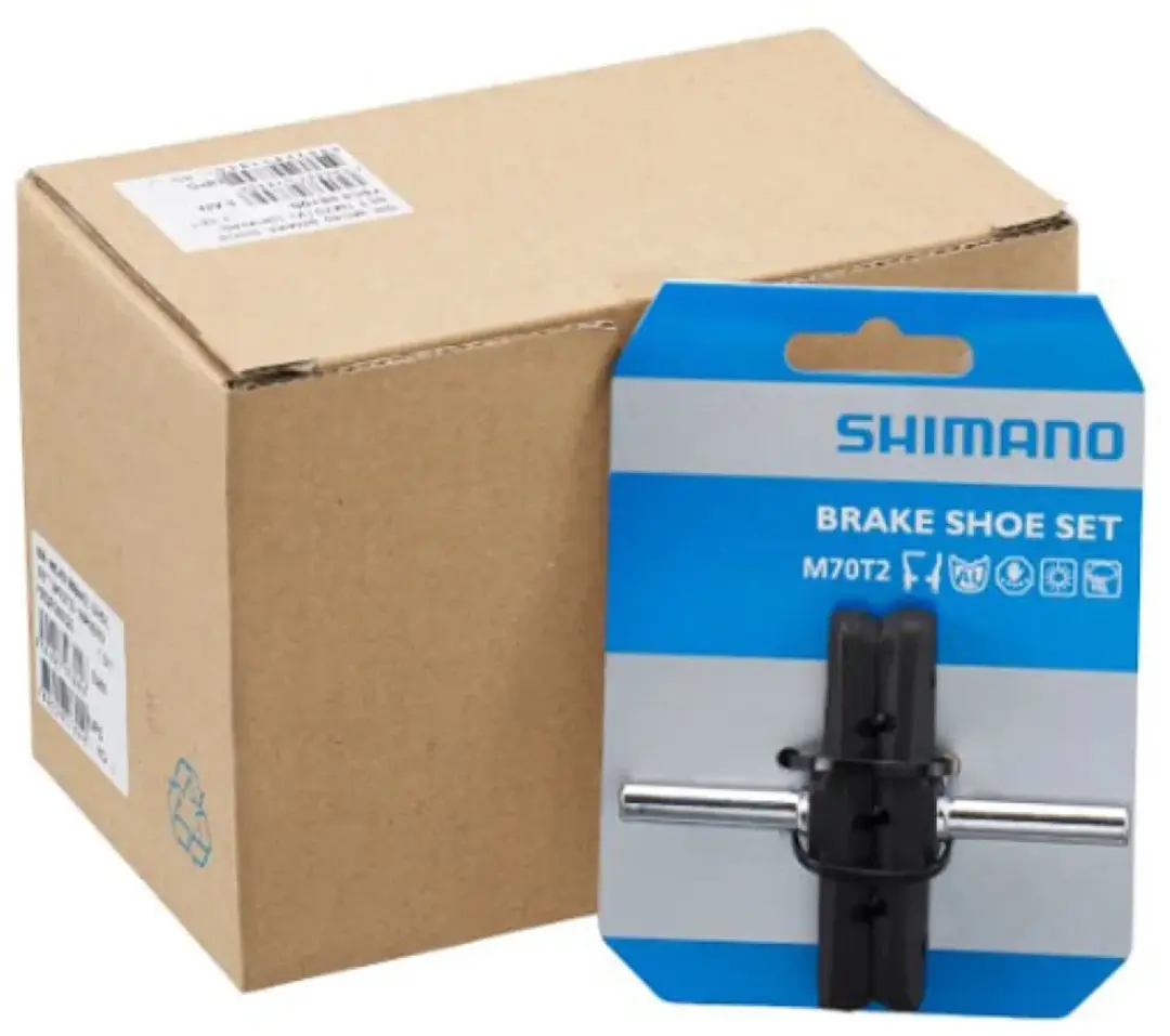 Shimano BR-MC40 Cantilever Remblokken 70x15mm - Zwart - afbeelding 4 van 6
