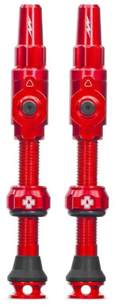 Muc-Off Big Bore Lite Tubeless Ventiel Presta 30mm - Rood - afbeelding 3 van 3
