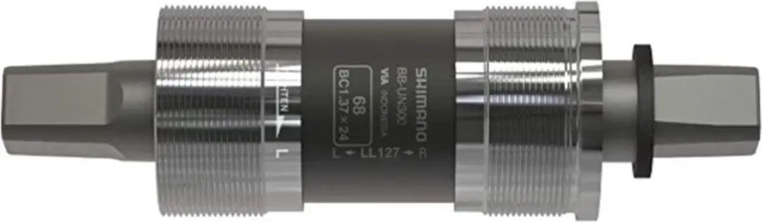 Shimano BB-UN300 Vierkante Trapaslager BSA 68x122,5mm - Zwart