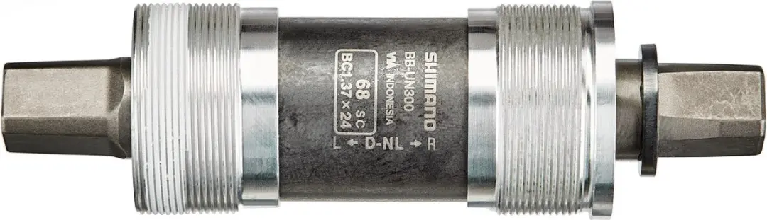Shimano BB-UN300 Vierkante Trapaslager BSA 68x122,5mm - Zwart