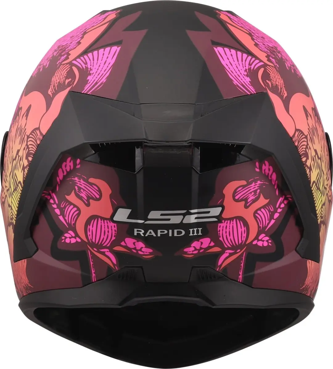 LS2 FF820 Rapid III Poppies Helm - XS