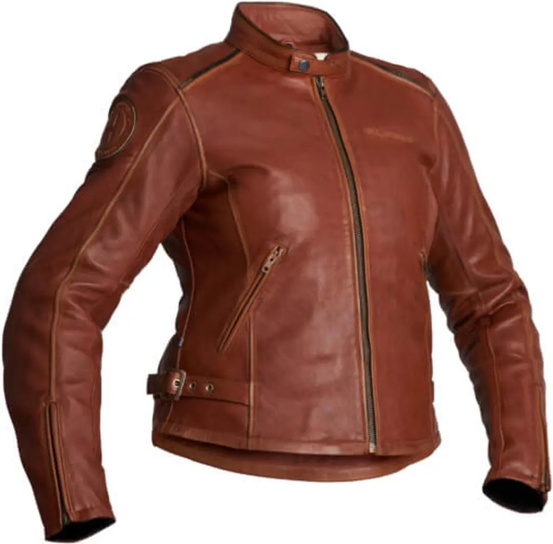 Halvarssons Nyvall Leren Jas Dames Cognac