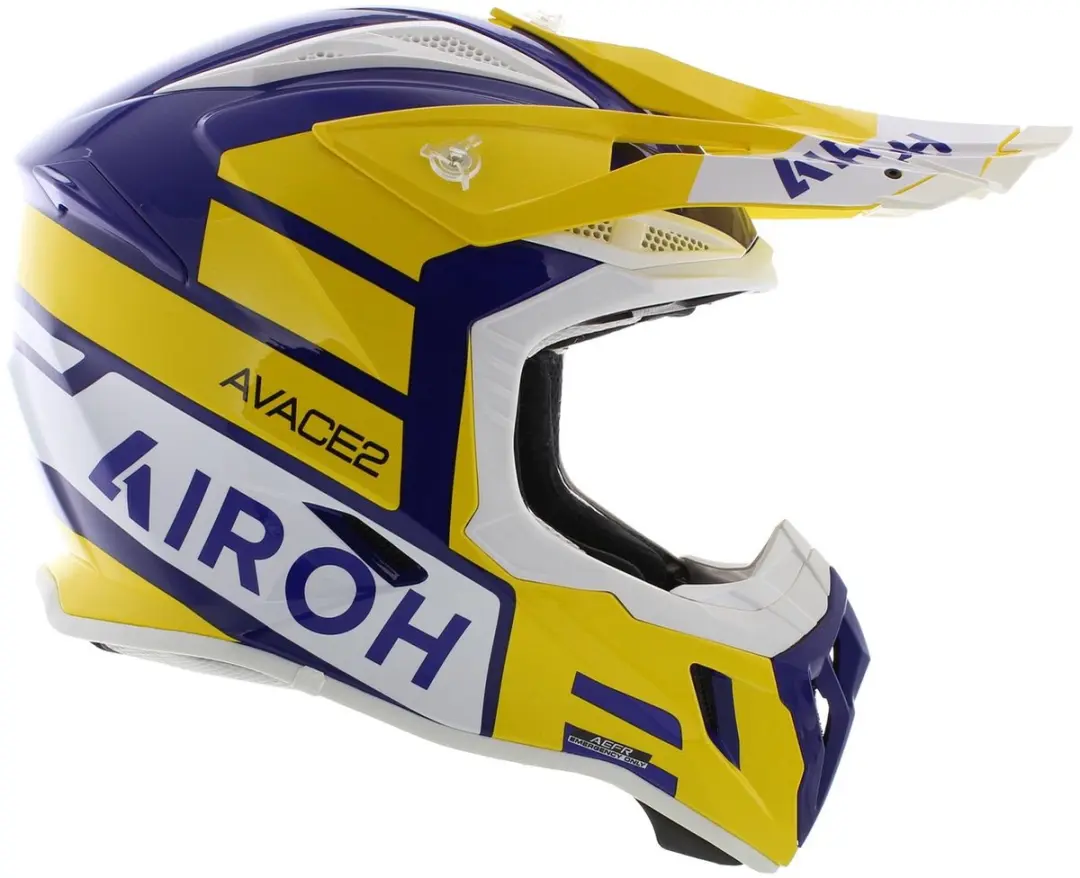 Airoh Aviator Ace 2 Sake Geel Offroad Helm - Maat L