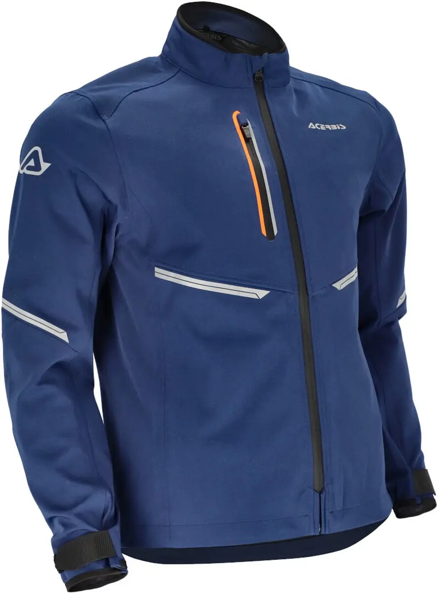 Acerbis X-Duro WP Blauw Oranje Crossjas