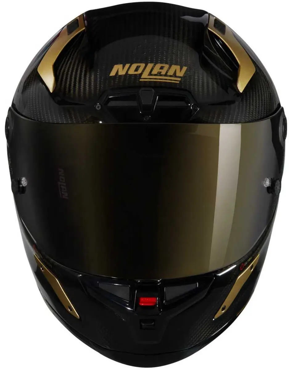 Nolan X-804 RS Aureo 330 Carbon Helm - XXS - Zwart/Goud Glossy - afbeelding 4 van 6