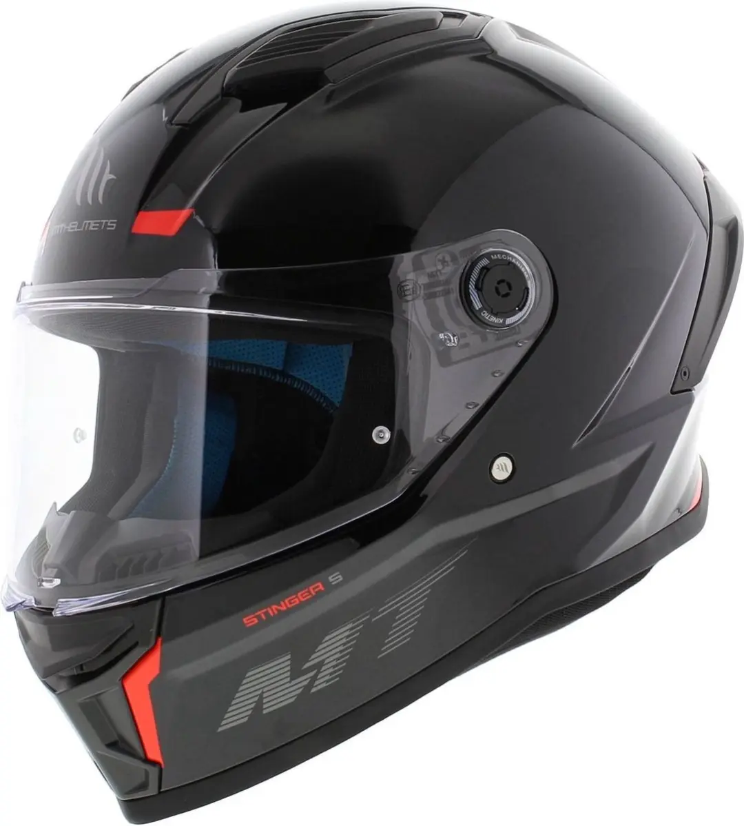 MT Stinger 2 integraalhelm glans zwart S