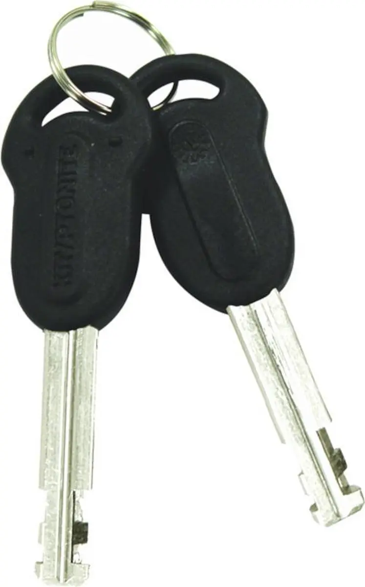 Kryptonite Keeper 12STD Beugelslot - 10,2x20,3cm - Zwart