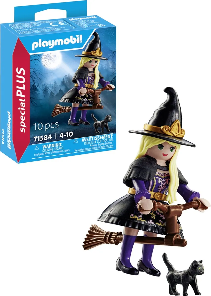 Playmobil Special Plus Heks met kat 71584 - Multicolor - afbeelding 3 van 6