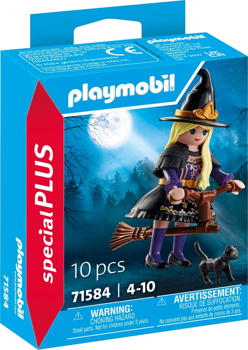 Playmobil Special Plus Heks met kat 71584