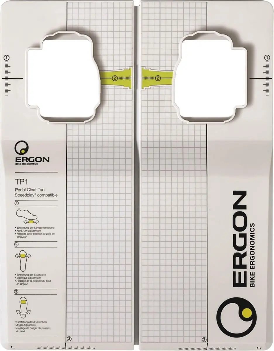 Ergon TP1 Speedplay Afstelmal