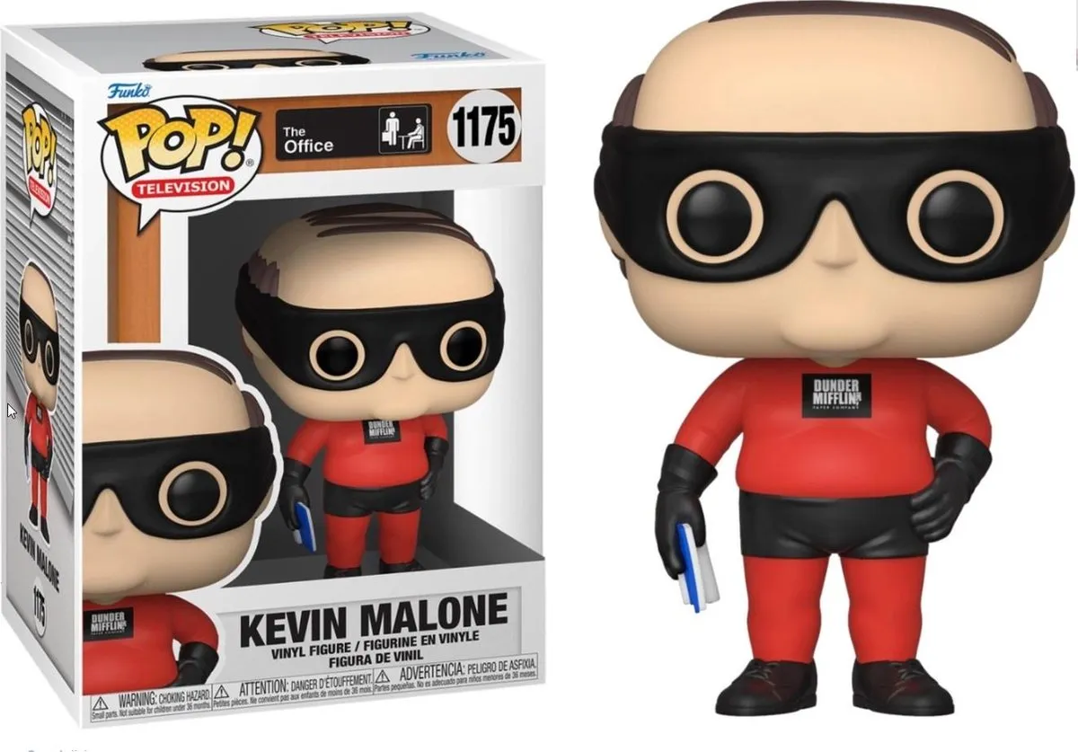 Funko Pop! Kevin Malone The Office - 9,5 cm - Multicolor