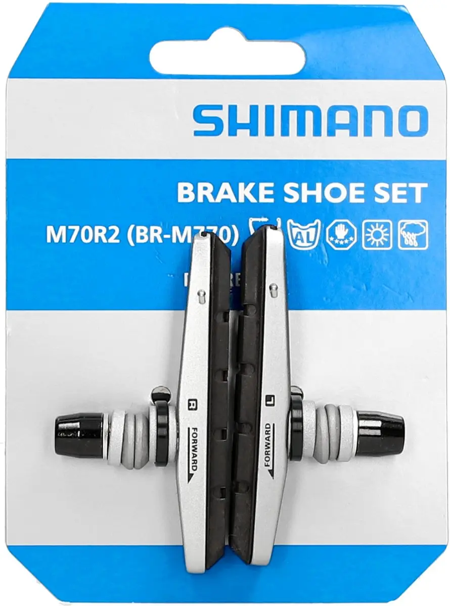 Shimano Remblokken BR-M770 XT V-brake - Zilver