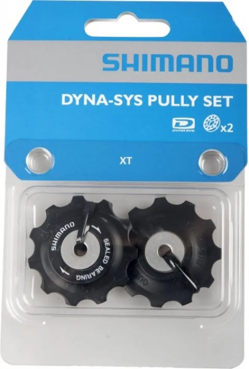 Shimano Deore XT RD-M773 Derailleurwielset - 10 Versnellingen - Zwart