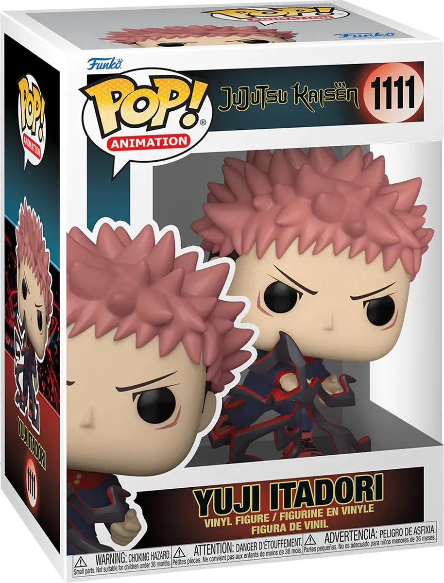 Funko Jujutsu Kaisen POP! Itadori Verzamelfiguur - 9cm - Multicolours