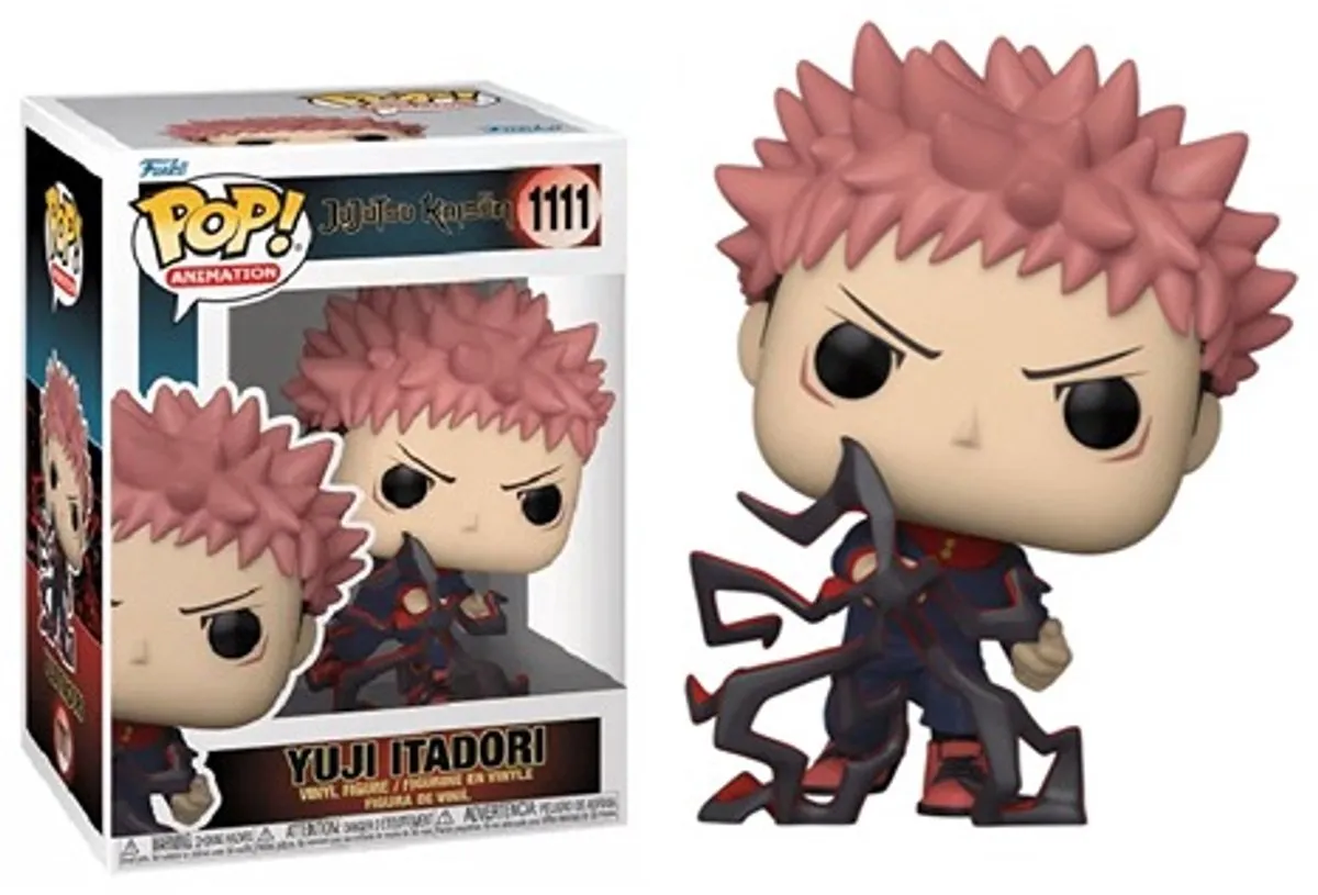 Funko Jujutsu Kaisen POP! Itadori Verzamelfiguur - 9cm - Multicolours - afbeelding 6 van 6