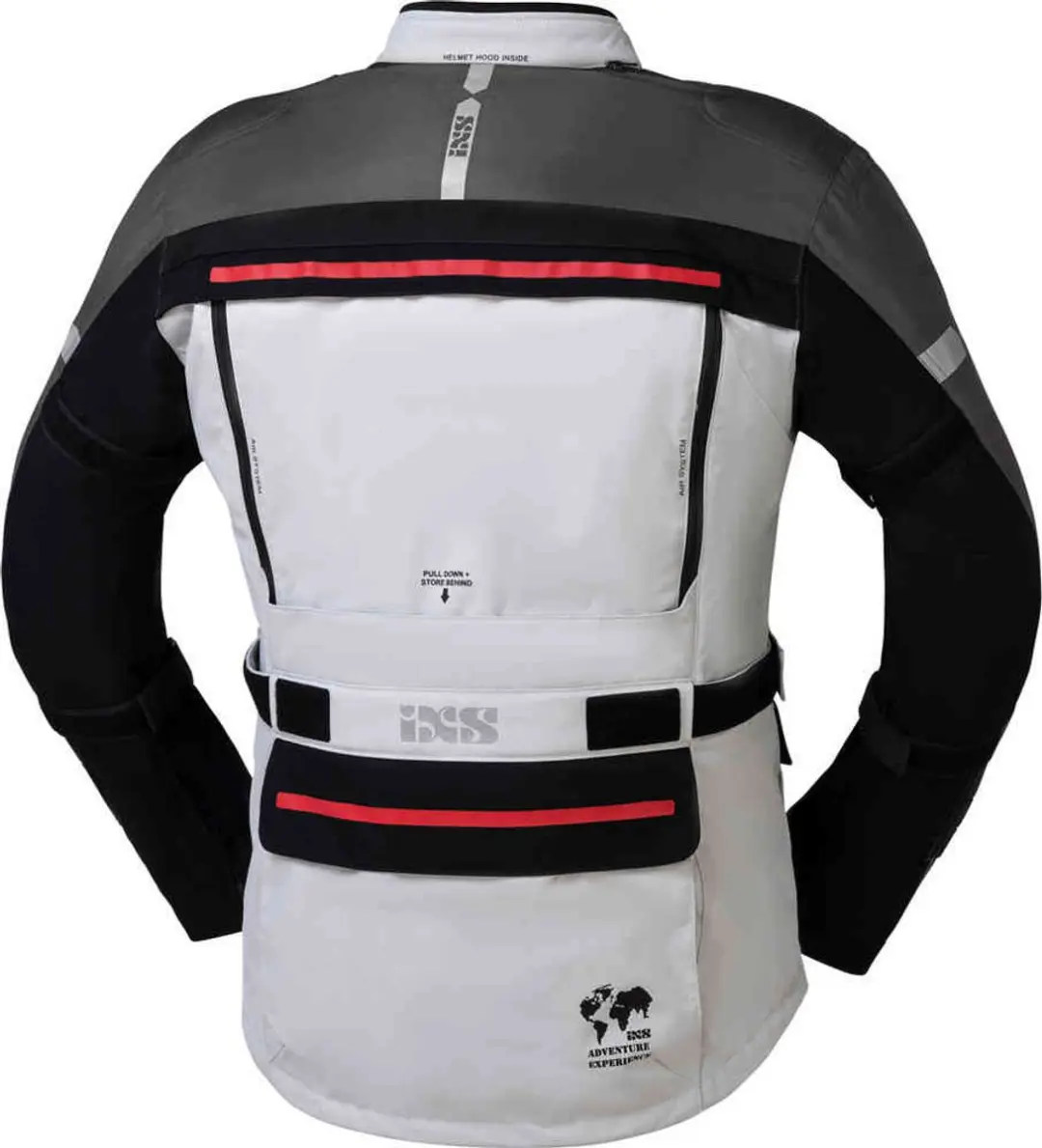 iXS Montevideo-ST 3.0 Motorjas - Waterdicht - Zwart/Grijs - afbeelding 2 van 6
