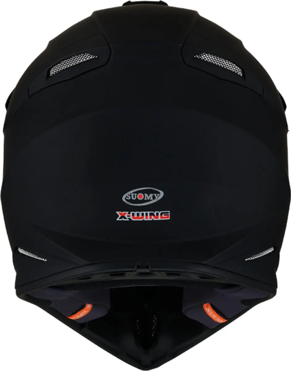 Suomy X-Wing Plain E06 Crosshelm - L - Mat Zwart