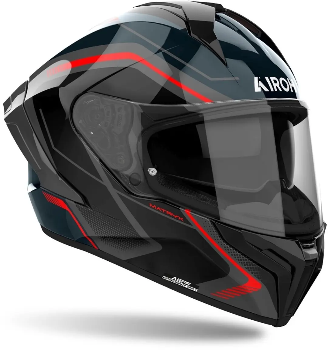 Airoh Matryx Wide Integraalhelm - M - Rood Gloss