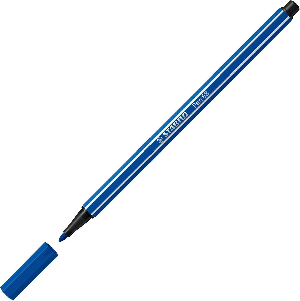 STABILO Pen 68 Premium Viltstift - Korenbloem Blauw
