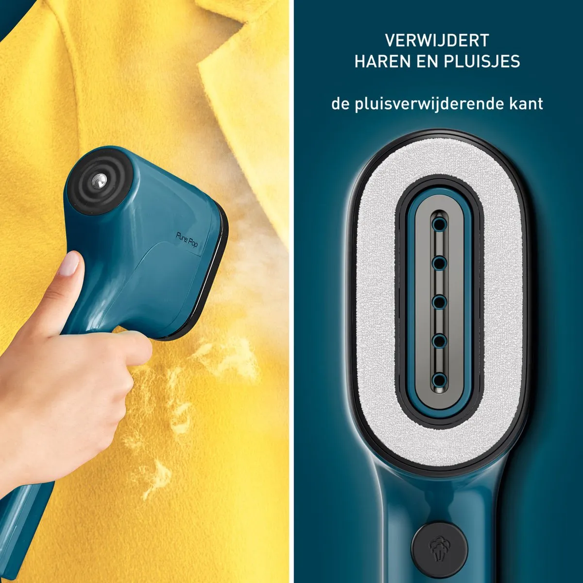 Tefal Pure Pop DT2020 Kledingstomer - 1300W - Blauw - afbeelding 6 van 6
