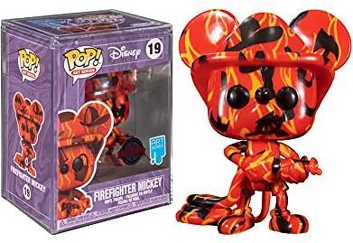 Funko Pop! Disney Art Series Firefighter Mickey #19