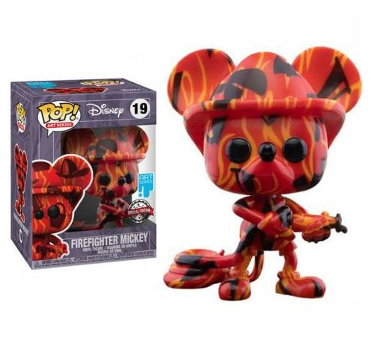 Funko Pop! Disney Art Series Firefighter Mickey #19
