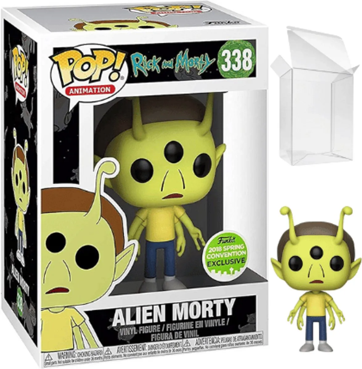Funko Pop! Animation Rick and Morty Toxic Morty #338 - Multi