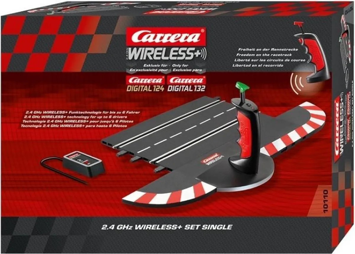 Carrera Wireless+ Set Single 4007486101104 - 4 Stuks - Zwart