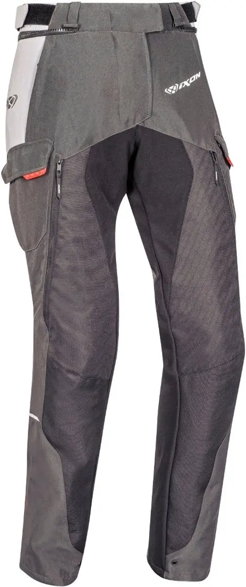 Ixon Eddas PT L Zwart Antraciet Dames Textiele Motorbroek