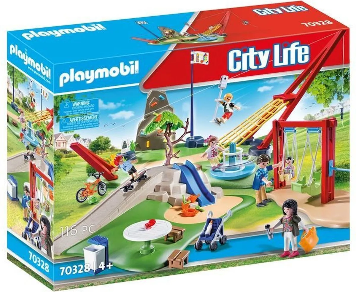 Playmobil City Life Speelpark Compleet 70328 - afbeelding 5 van 6