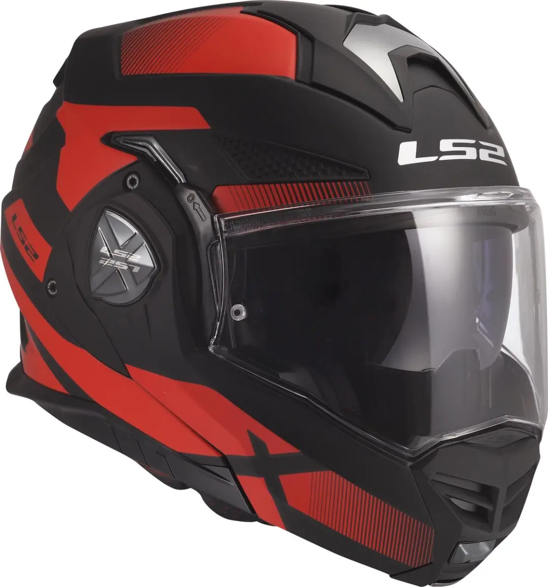 LS2 FF901 Advant X Nova Helm XXL - Zwart/Rood
