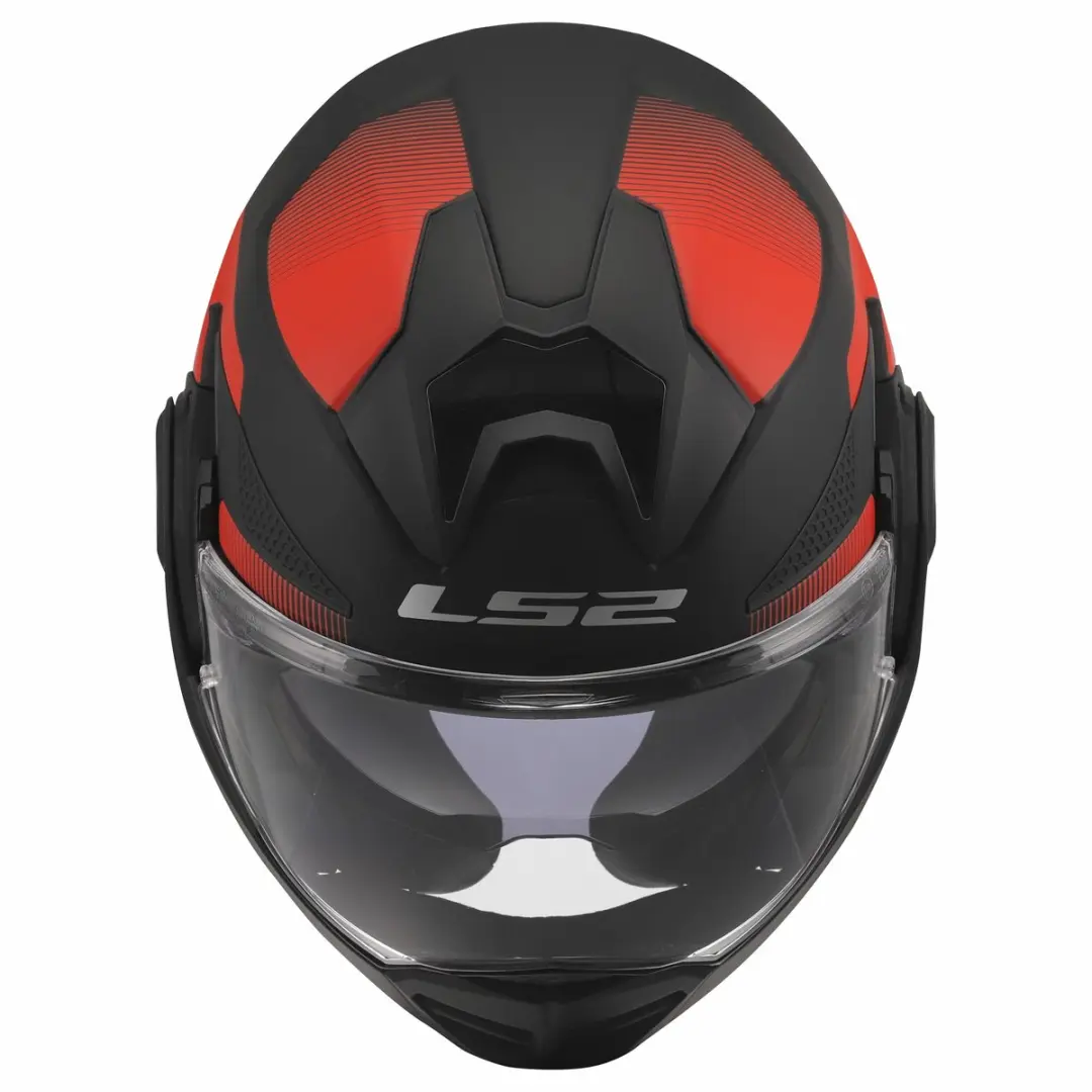 LS2 FF901 Advant X Nova Helm XXL - Zwart/Rood
