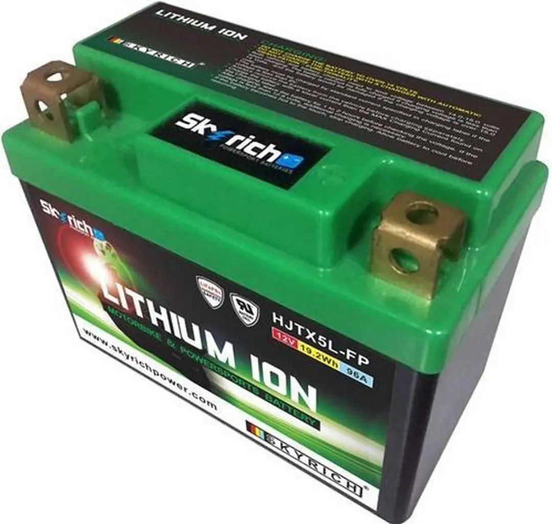 Skyrich Lithium Ion Accu LTX5L-BS/YTX5L-BS 12V - 19.2W - Yamaha