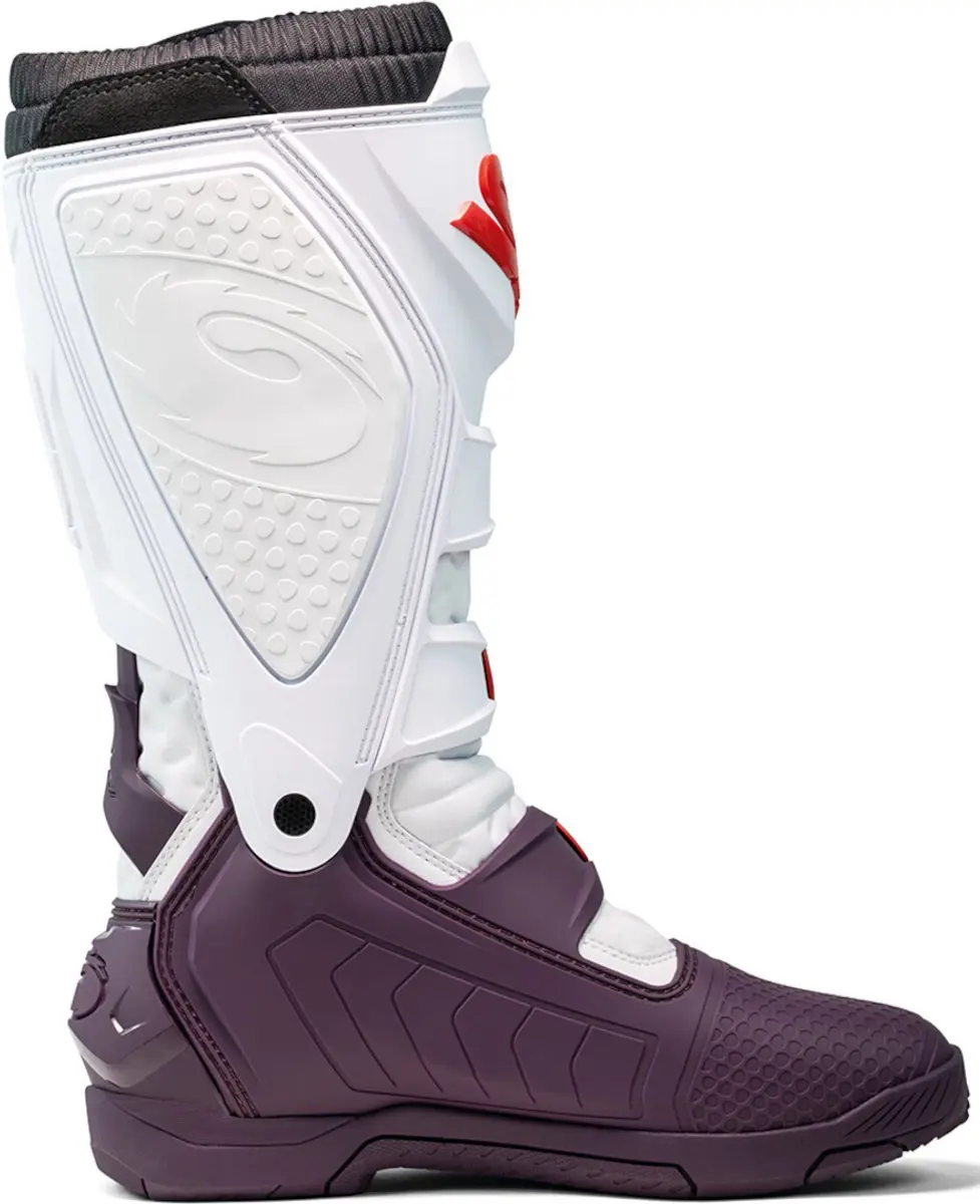 Sidi X-Power SC Crosslaarzen - Paars/Rood/Wit