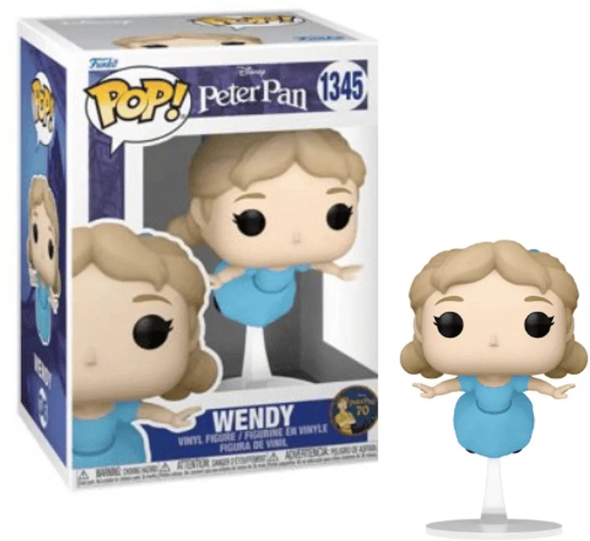 Funko Pop! Peter Pan Wendy 70698 Vinyl Figuur - afbeelding 6 van 6