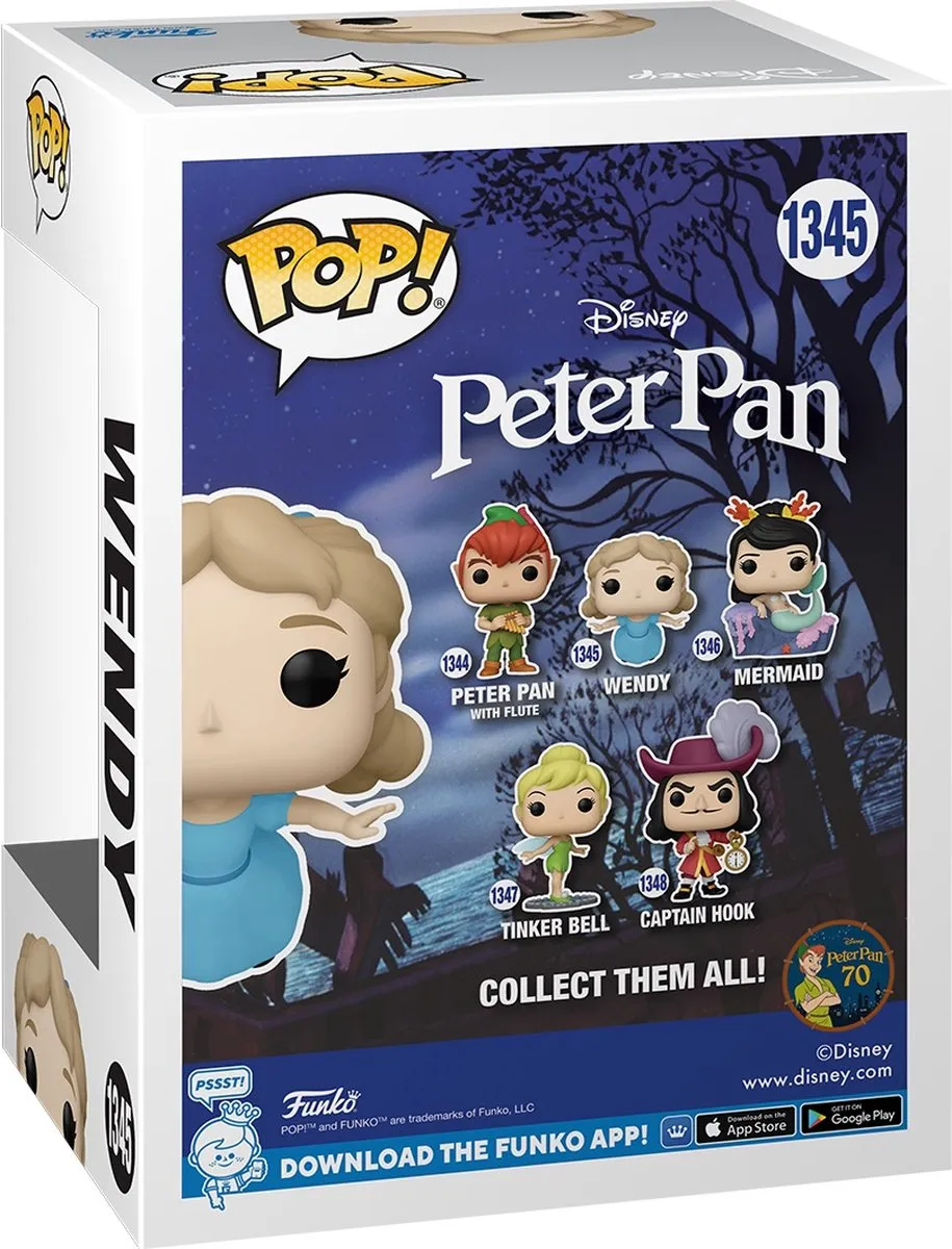 Funko Pop! Peter Pan Wendy 70698 Vinyl Figuur