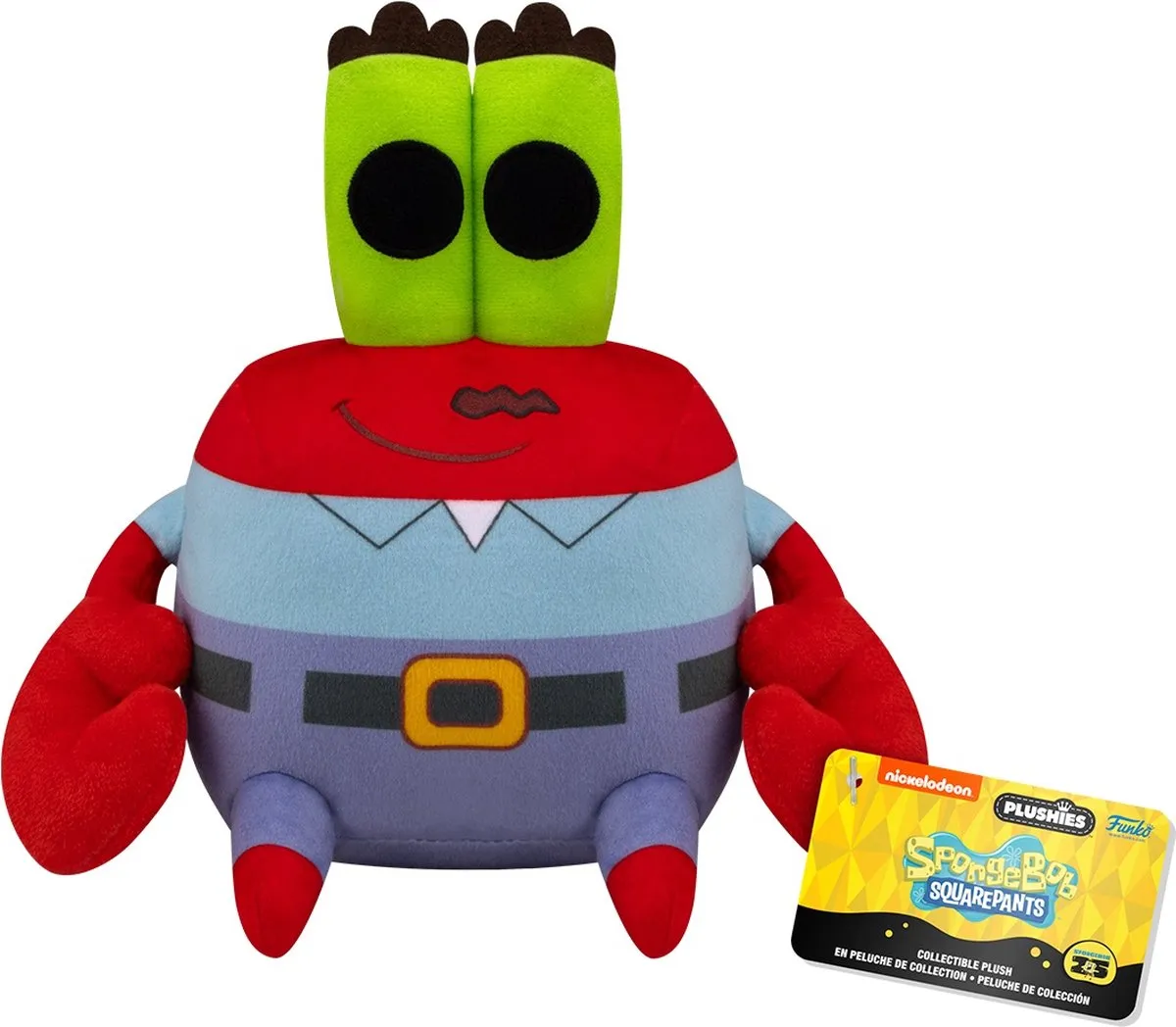Funko Mr Krabs Plush SpongeBob SquarePants Knuffel 18cm - Multicolor - afbeelding 2 van 2
