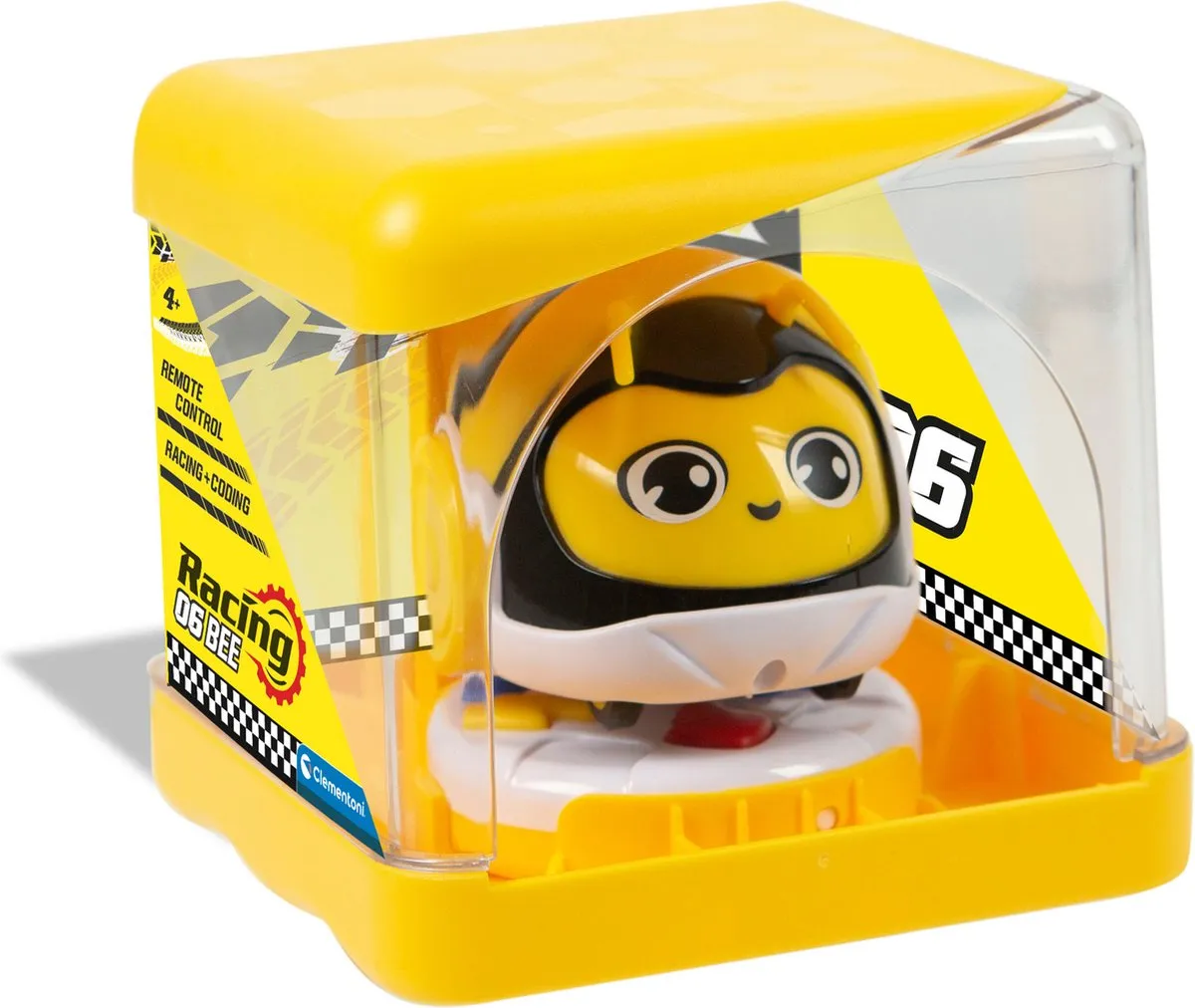 Clementoni Racing Bug Bee Junior Speelfiguur - 3-delig Geel