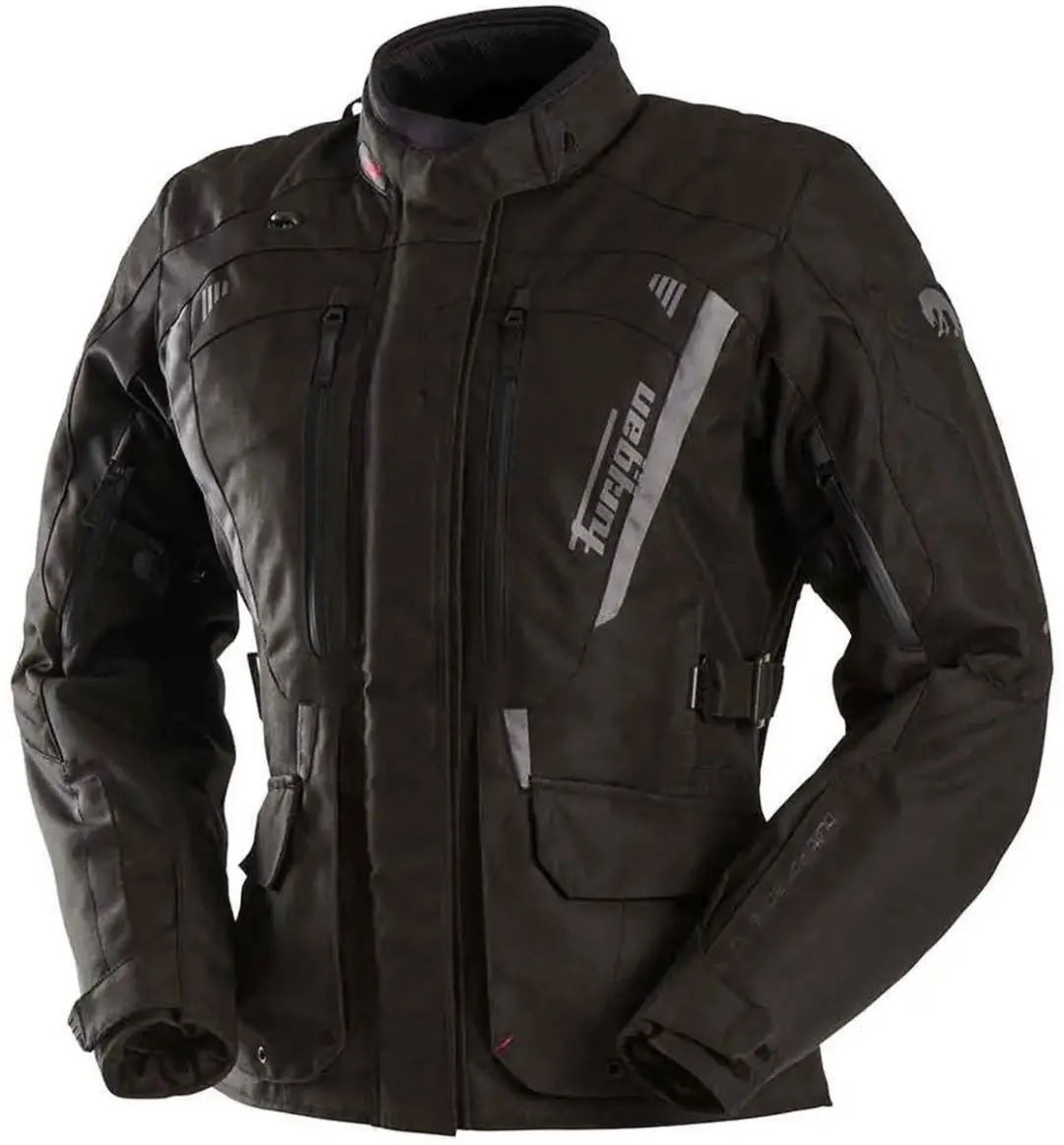 Furygan Apalaches Lady Evo Damesmotorjas - Black-Grey - afbeelding 6 van 6