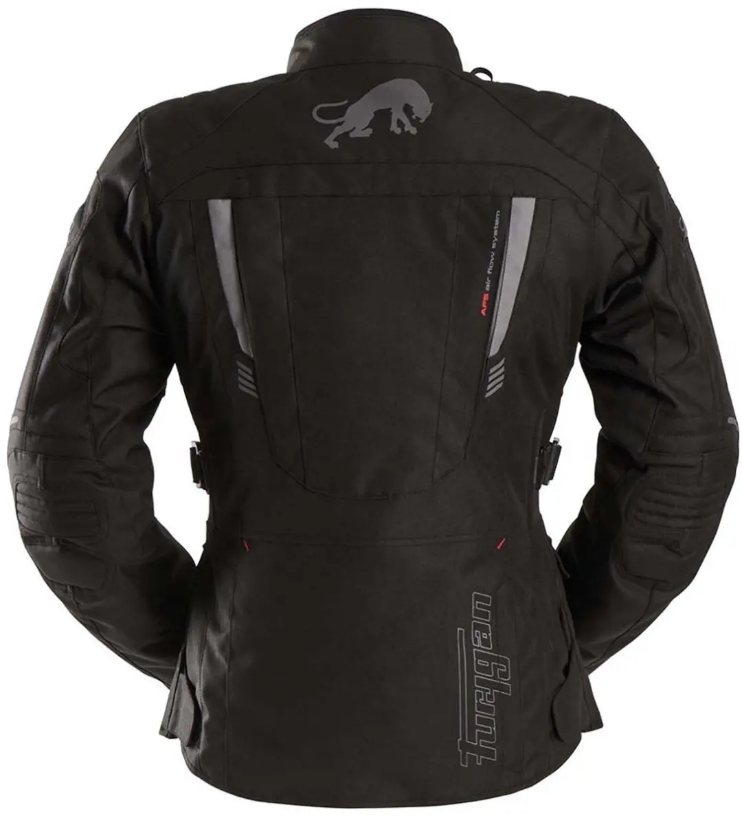 Furygan Apalaches Lady Evo Damesmotorjas - Black-Grey