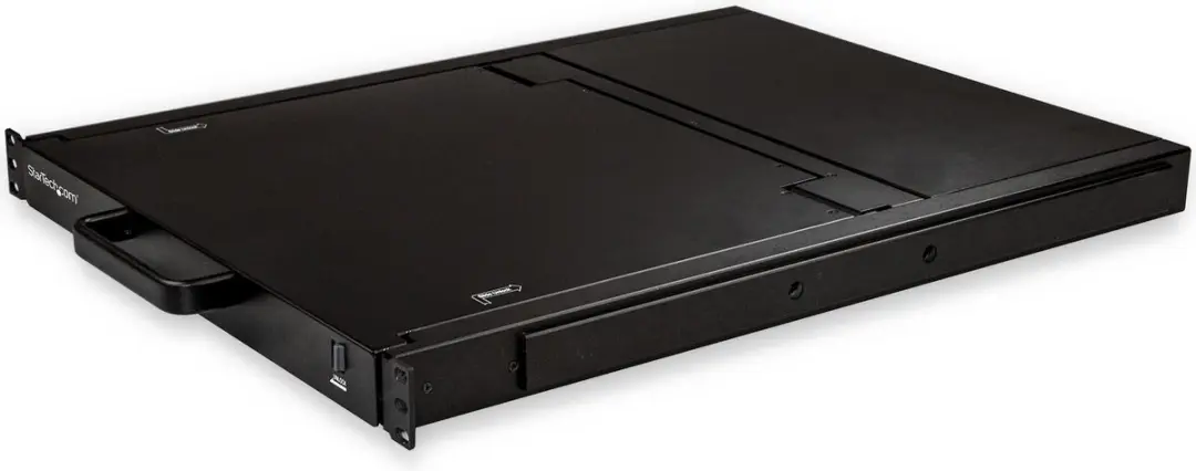 Startech RKCONS1708K 1U 8-Poorts VGA KVM Console - 17 inch - Zwart - afbeelding 6 van 6
