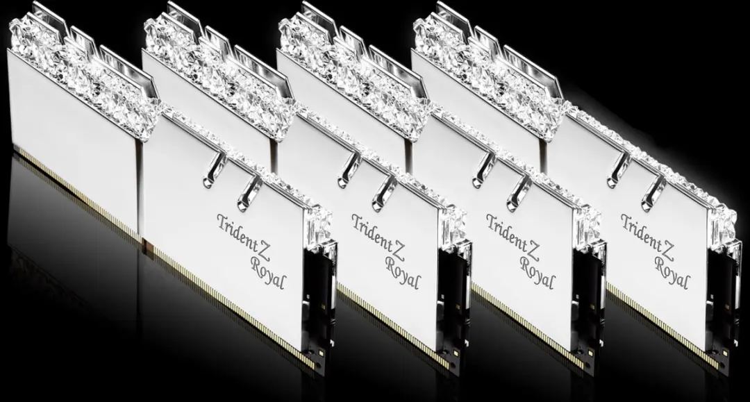 G.Skill Trident Z Royal F4-3200C16Q-64GTRS DDR4 - 64GB (4x16GB) - 3200MHz