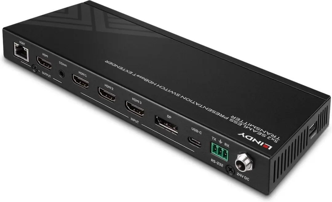 Lindy 38338 AV-zender - Zwart - afbeelding 6 van 6