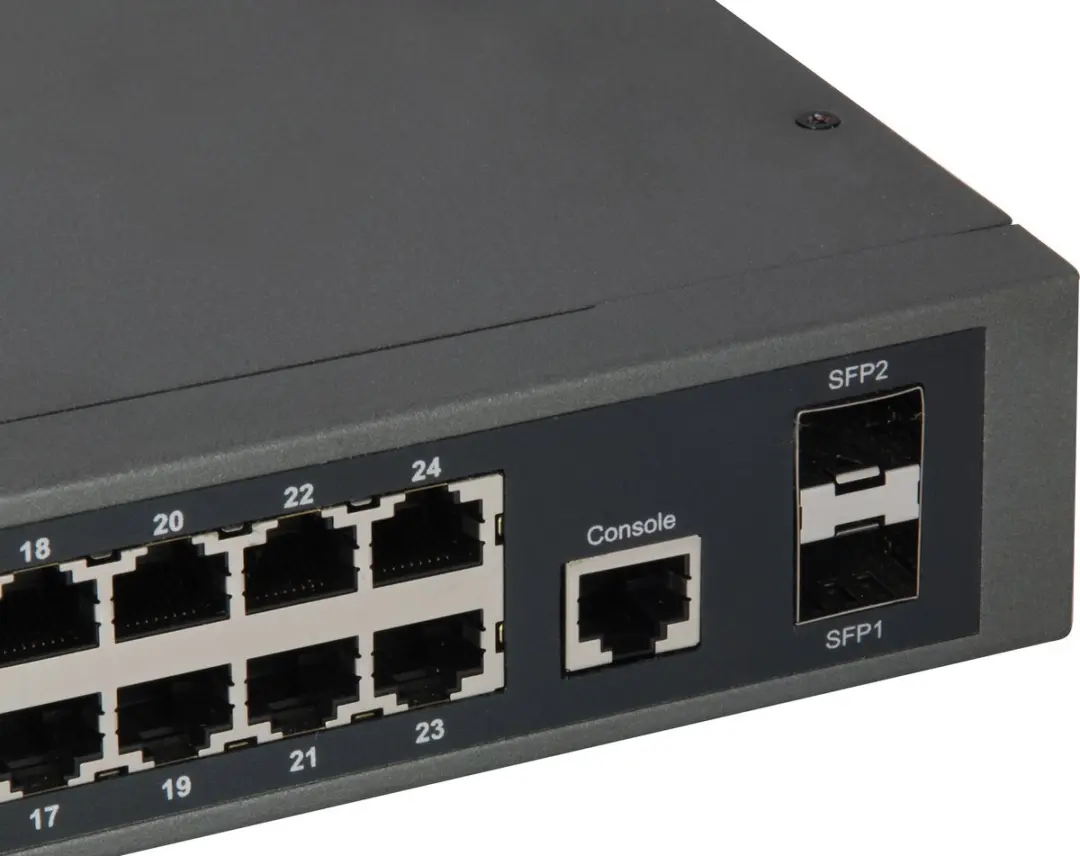 LevelOne GEP-2652 Web Smart PoE Switch 26 Poorten - 24x PoE 370W Grijs