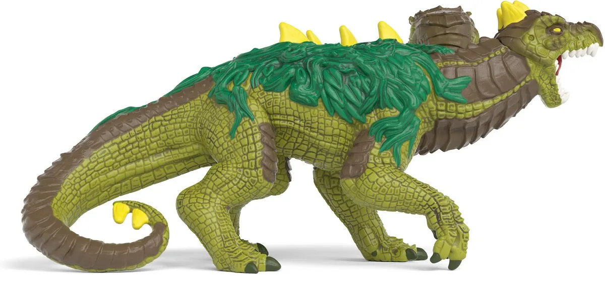 Schleich Eldrador Creatures Vuursaurus vs Junglehagedis 70834 - Groen/Rood