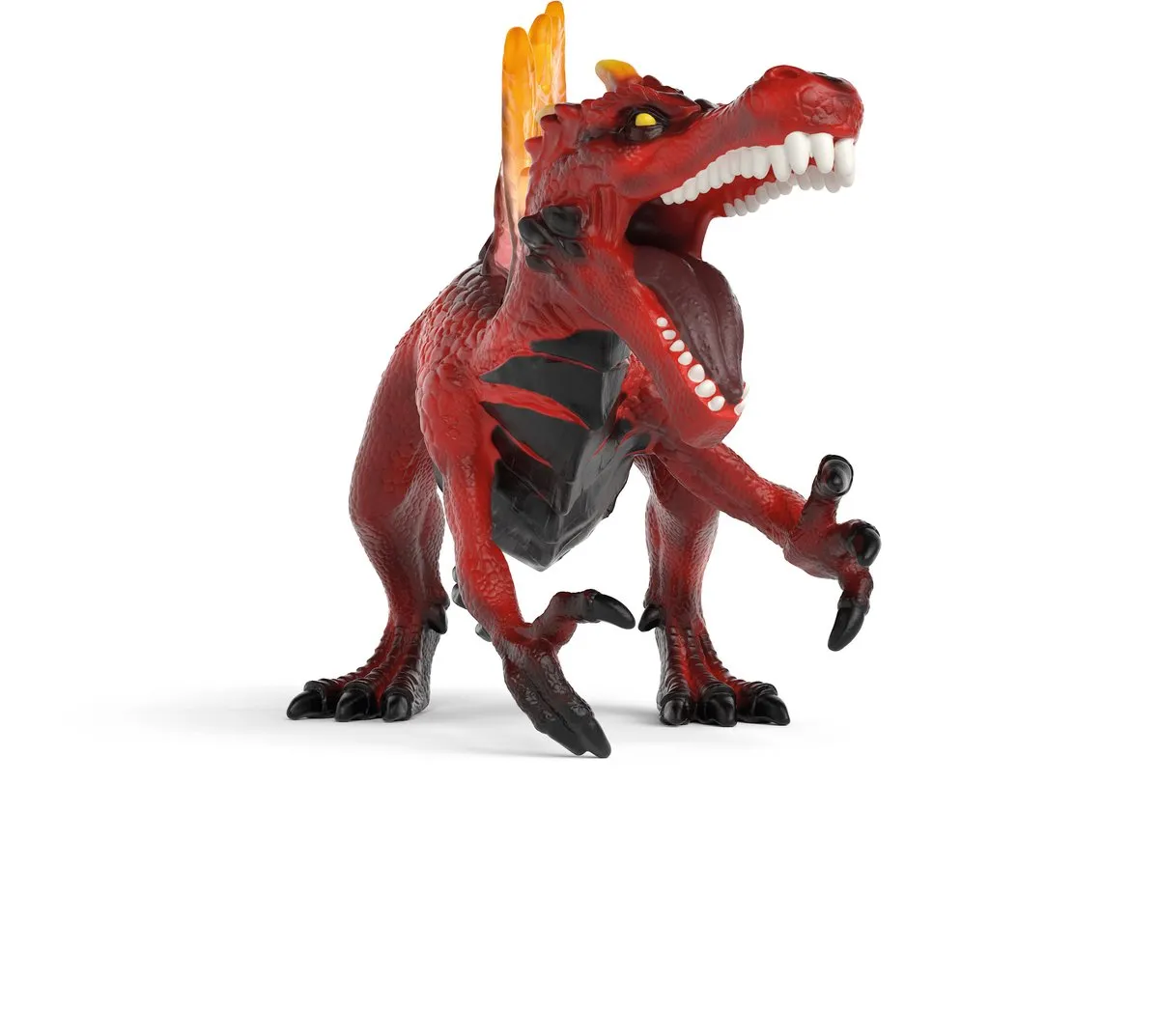 Schleich Eldrador Creatures Vuursaurus vs Junglehagedis 70834 - Groen/Rood