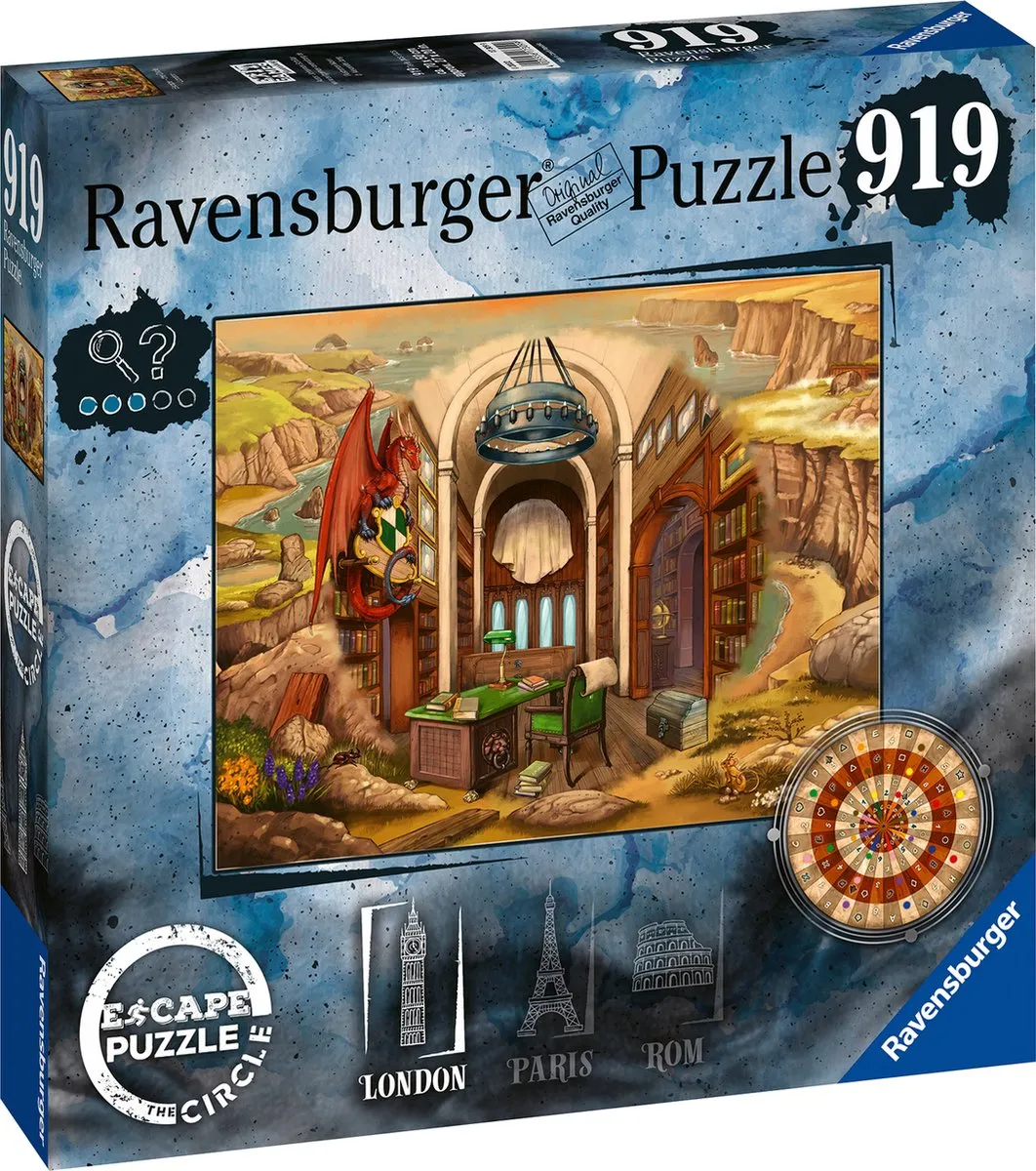 Ravensburger Escape the Circle London 920 Puzzeldelen