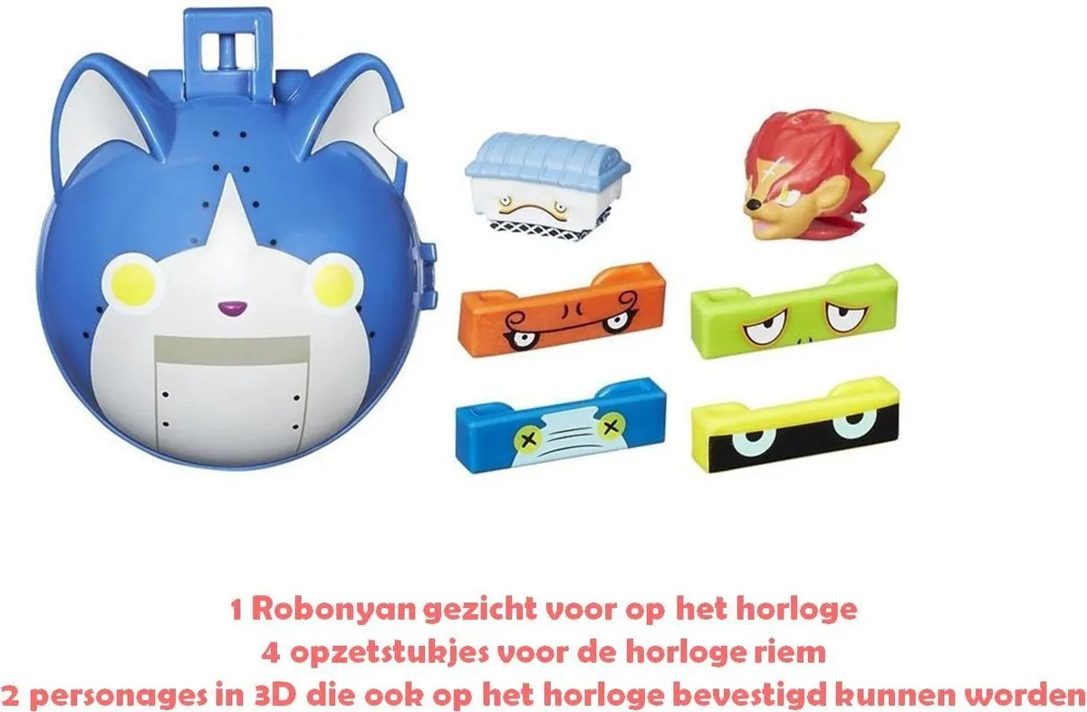 Hasbro Yo-Kai Watch Robonyan Horloge Accessoire Blauw