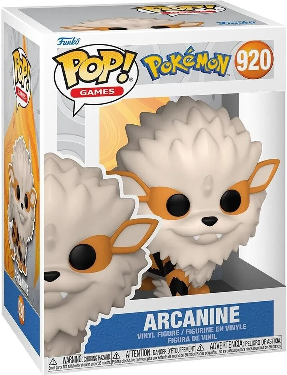 Funko Pop! Pokémon Arcanine #920 - Multi