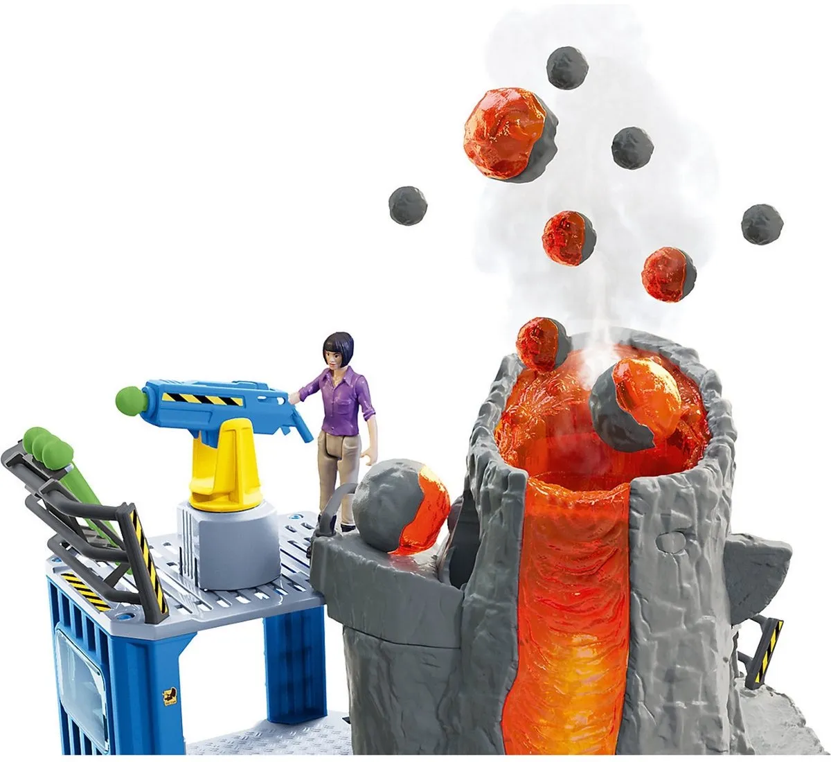 Schleich De Grote Vulkaan Expeditie SCH-42564 - T-Rex & Ankylosaurus - 36 Delen - afbeelding 6 van 6